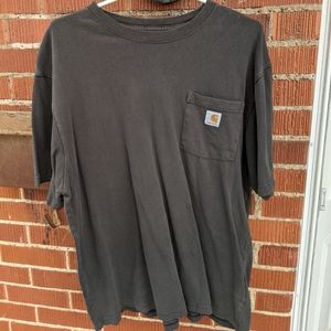 Black carhartt tee